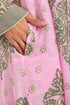 Coat in cotton voile with asymmetric hemline